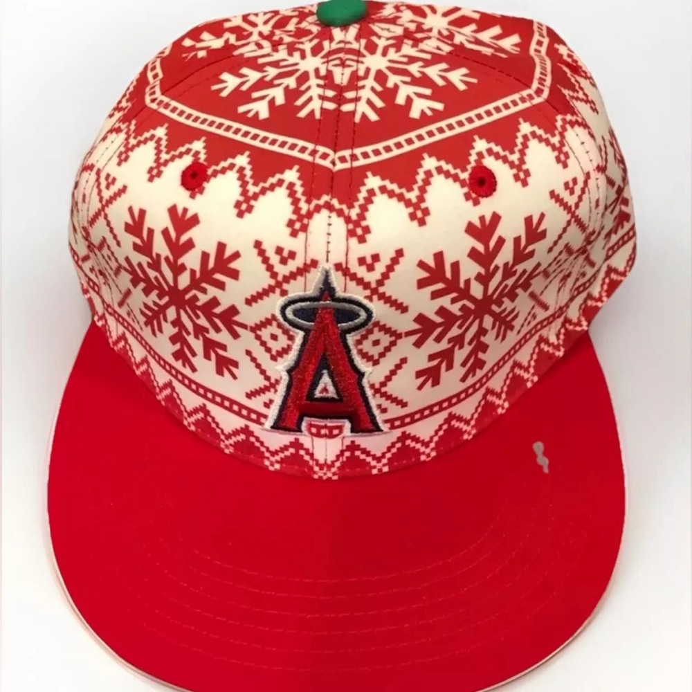 Anaheim Angels Arco Promotional Holiday Cap hat adjustable back